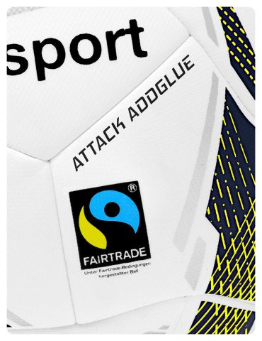 Pelota Uhlsport Attack Addglue For The Planet White/Navy/Fluo Yellow | Uhlsport Peru 2
