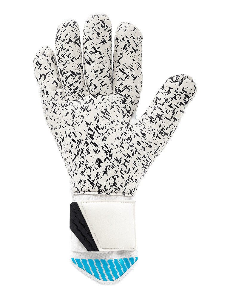 Guantes Uhlsport FM Cybertec Supergrip+ Finger Surround White/Cyber Blue/Black | Uhlsport Peru