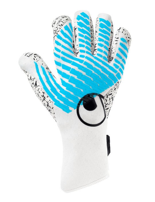 Guantes Uhlsport FM Cybertec Supergrip+ HN White/Cyber Blue/Black | Uhlsport Peru