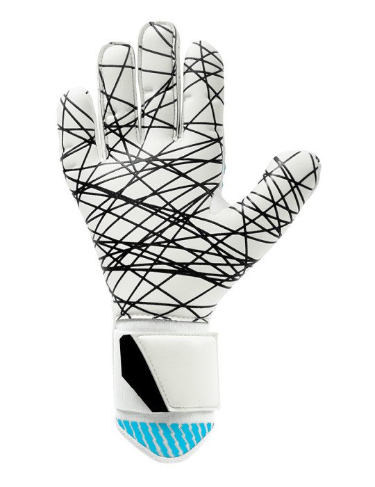 Guantes Uhlsport FM Cybertec Ultragrip HN White/Cyber Blue/Black | Uhlsport Peru