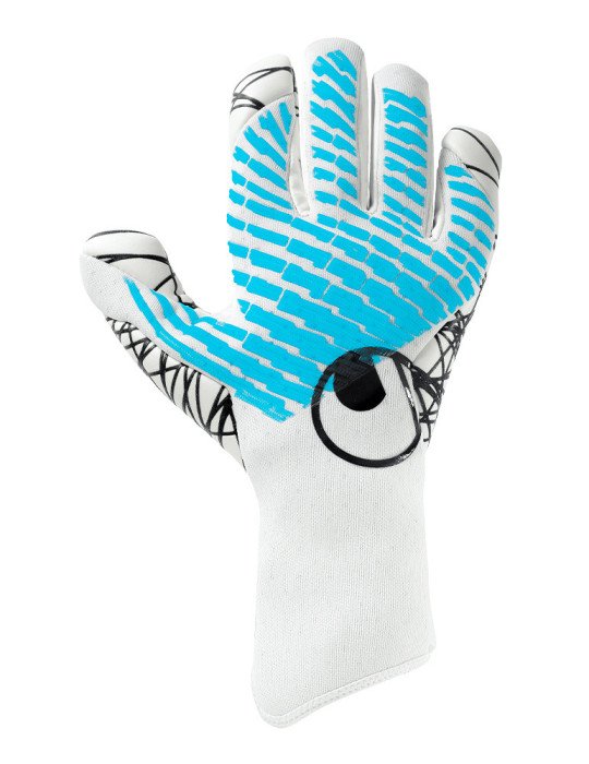 Guantes Uhlsport FM Cybertec Ultragrip HN White/Cyber Blue/Black | Uhlsport Peru