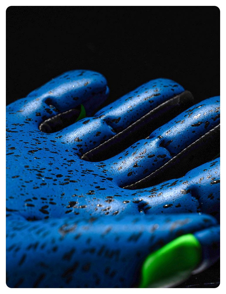 Guantes Uhlsport Aquagrip HN Pacific Blue/Fluo Green/White