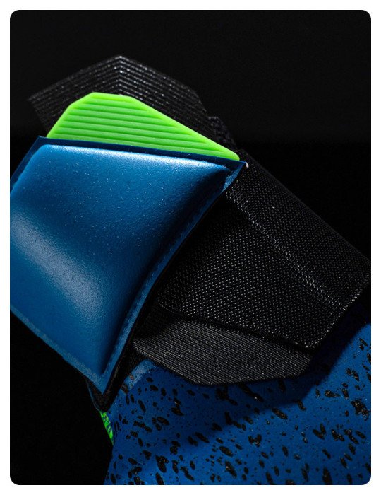 Guantes Uhlsport Aquagrip HN Pacific Blue/Fluo Green/White