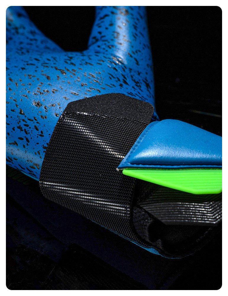 Guantes Uhlsport Aquagrip HN Pacific Blue/Fluo Green/White