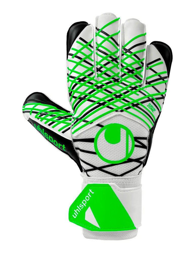 Guantes Uhlsport Soft Advanced White/Black/Fluo Green