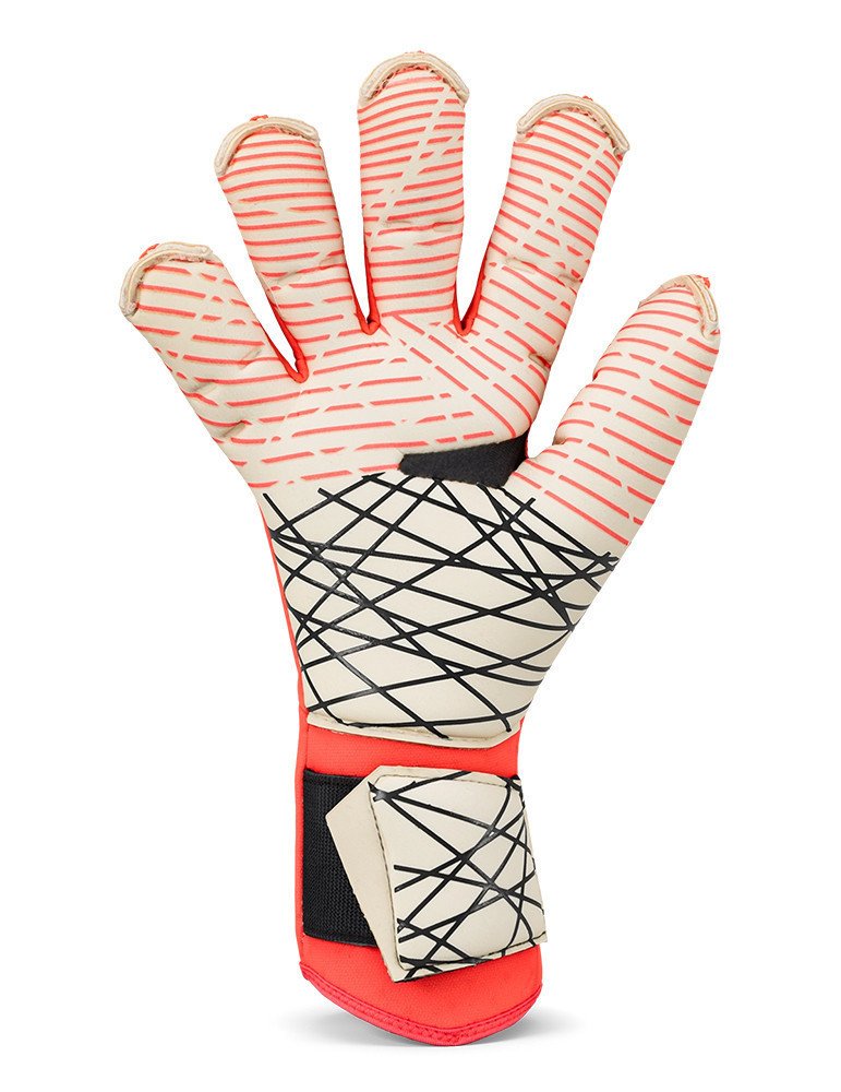 Guantes Uhlsport FM ZNE Ultragrip HYBD Fluo Red/White/Fluo Yellow