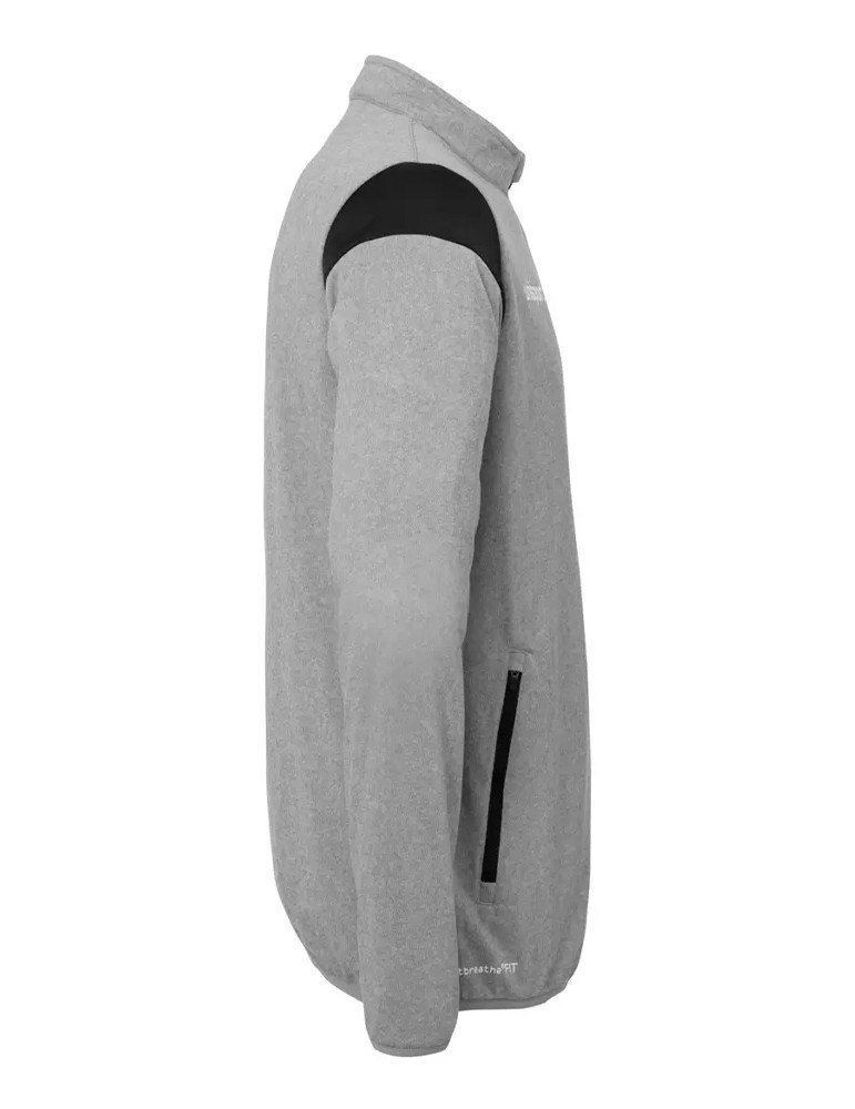 Casaca Uhlsport Squad 27 Classic Jacket Dark Gray Mélange/Black