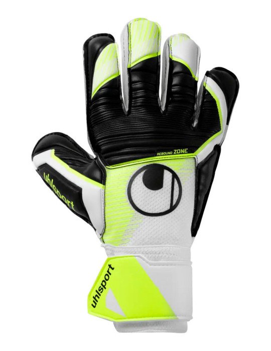 Guantes Uhlsport Soft Advanced White/Fluo Yellow/Black