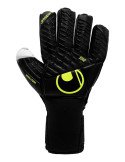 Guantes Uhlsport FM Absolutgrip Flex Frame Carbon Black/Fluo Yellow