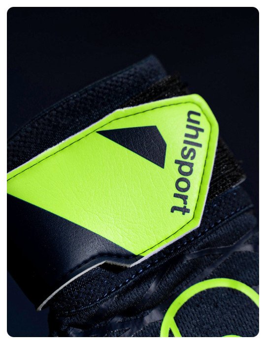 Guantes Uhlsport Prediction Soft Pro Navy/White/Fluo Yellow  | Uhlsport Peru