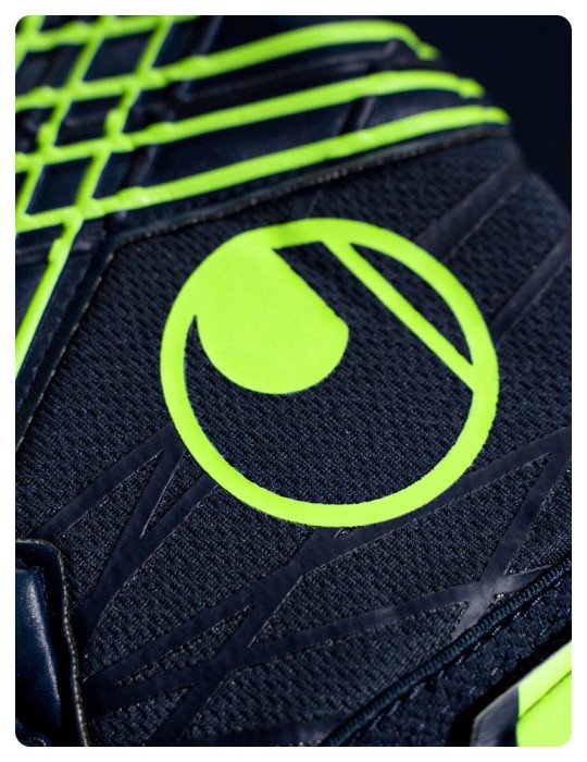 Guantes Uhlsport Prediction Soft Pro Navy/White/Fluo Yellow  | Uhlsport Peru