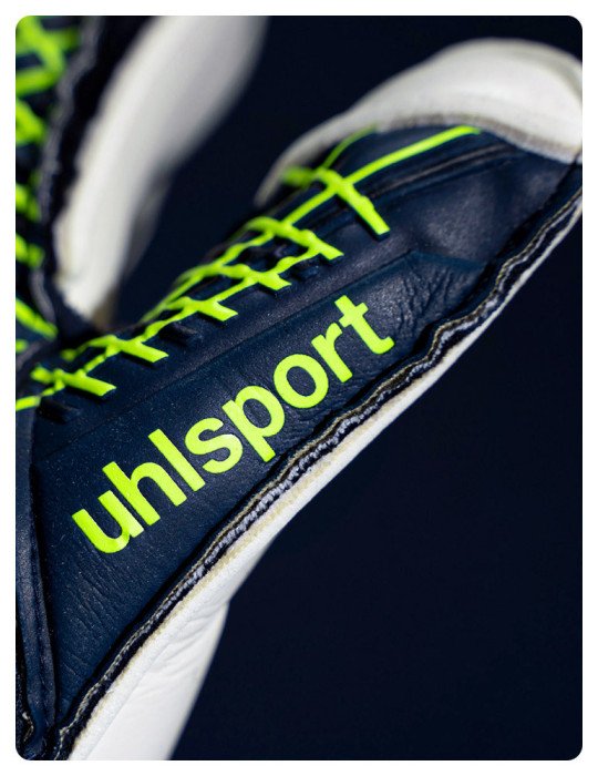 Guantes Uhlsport Prediction Soft Flex Frame Navy / White/ Fluo Yellow | Uhlsport Peru