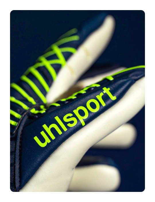 Guantes Uhlsport Prediction Soft Flex Frame Navy / White/ Fluo Yellow | Uhlsport Peru