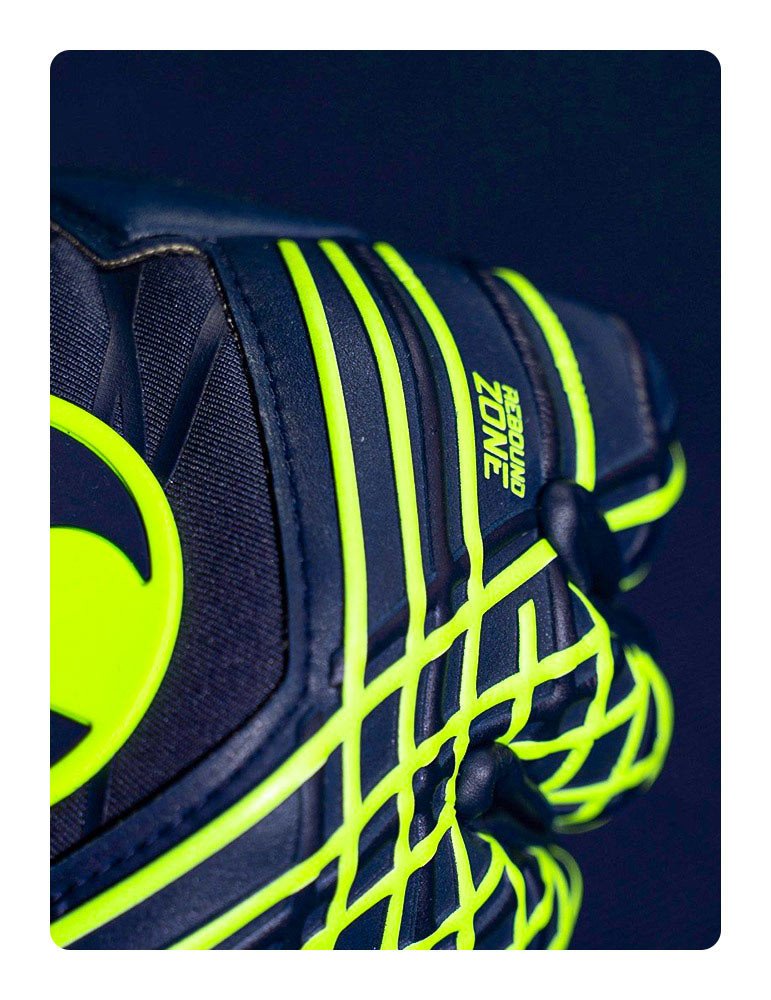 Guantes Uhlsport Prediction Soft Flex Frame Navy / White/ Fluo Yellow | Uhlsport Peru